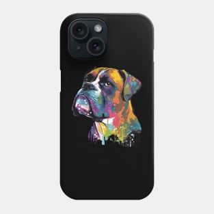 Boxer Dog Art Phone Case