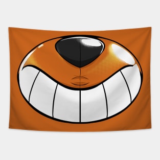 Pool toy muzzle, Orange Tapestry