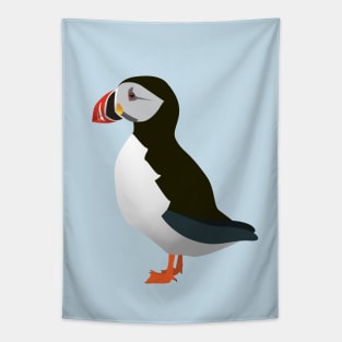 A vector illustration of a puffin. Tapestry