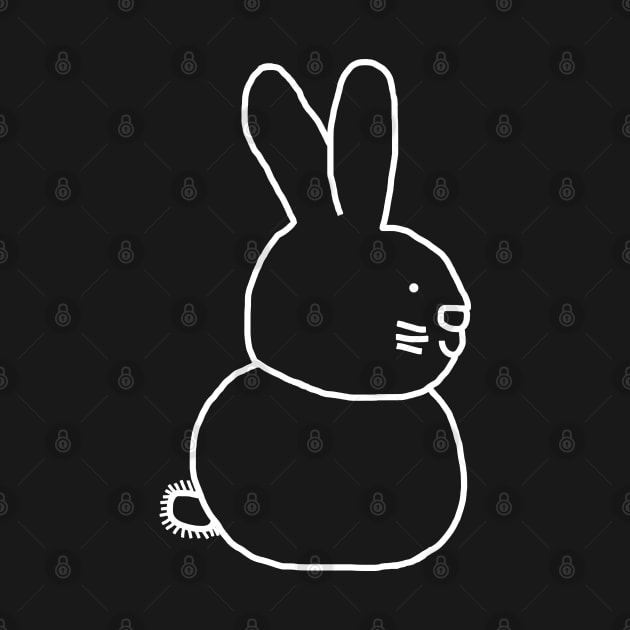 Ghost Bunny Rabbit by ellenhenryart