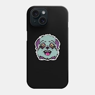 Cute cartoon dog head Phone Case