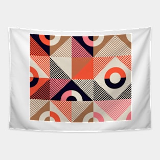 Geometric abstract pattern Tapestry