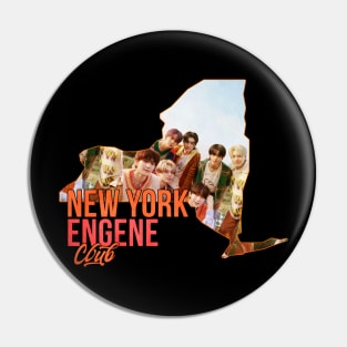 New York ENGENE Club Enhypen Pin