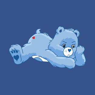 Grumpy bear lying down T-Shirt