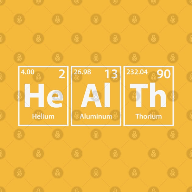 Health (He-Al-Th) Periodic Elements Spelling by cerebrands