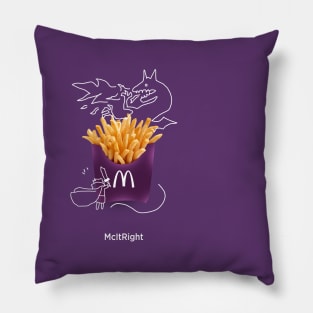 bts x mcdonald exclusive merch fanmade 2 Pillow