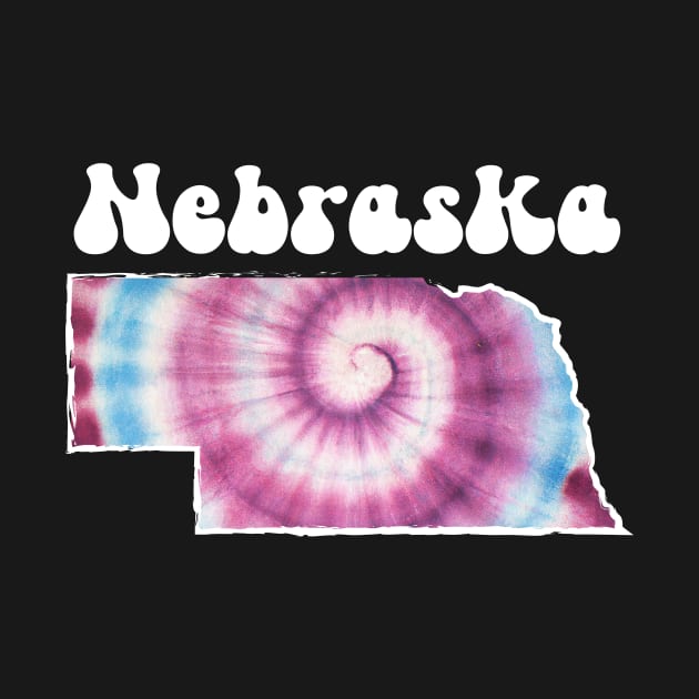 Nebraska Tie Dye by SunburstGeo