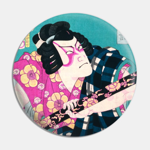 Portraits of an Actor by Toyohara Kunichika Pin by TKL