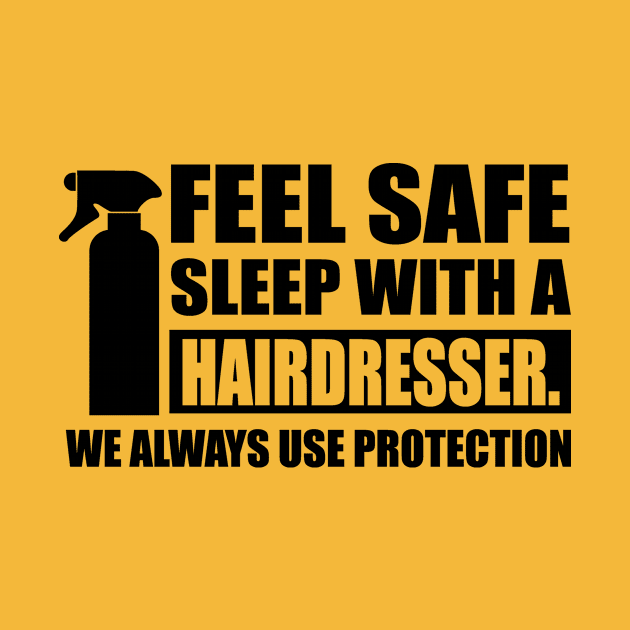 Feel safe sleep with a hairdresser (black) by nektarinchen