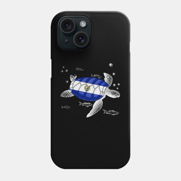 El Salvador Turtle Phone Case by Fusti