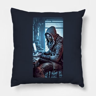 Cyberpunk Hacker V 1.06 Pillow