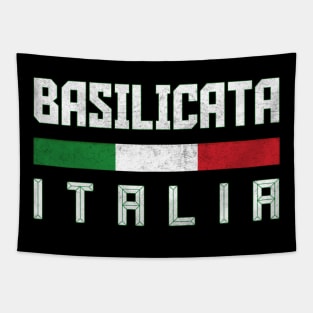 Basilicata Italia / Italy Typography Design Tapestry