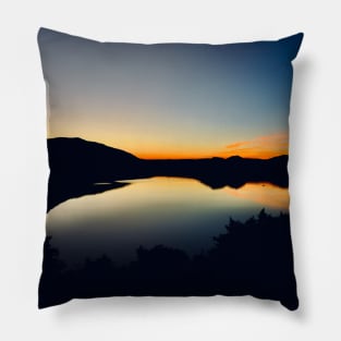 Water evening mood South of France / Swiss Artwork Photography Pillow