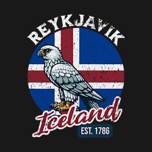 Gyrfalcon Reykjavik Iceland / Reykjavik T-Shirt