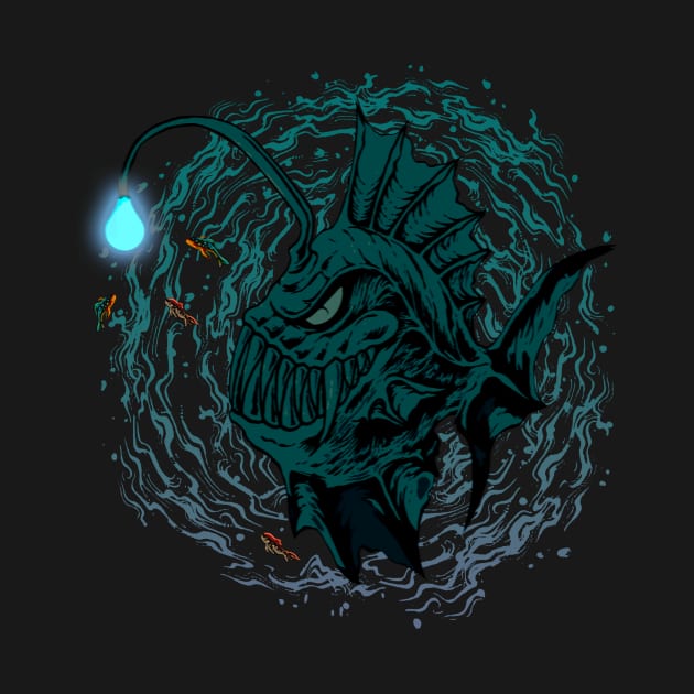 angler fish by pin store