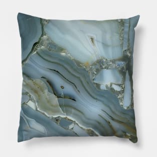 Marbled Texture Design Pillow