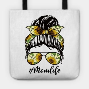 Mom Life Sunflower with Sunglasses  T-shirt Mug Coffee Mug Apparel Hoodie Sticker Gift Tote