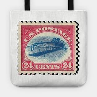 INVERTED JENNY STAMP Tote