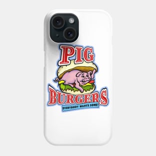 Pig Burgers Phone Case