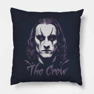 The Crow - Brandon Lee 90s Fan Art Pillow