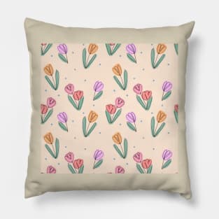 Tulip pattern Pillow