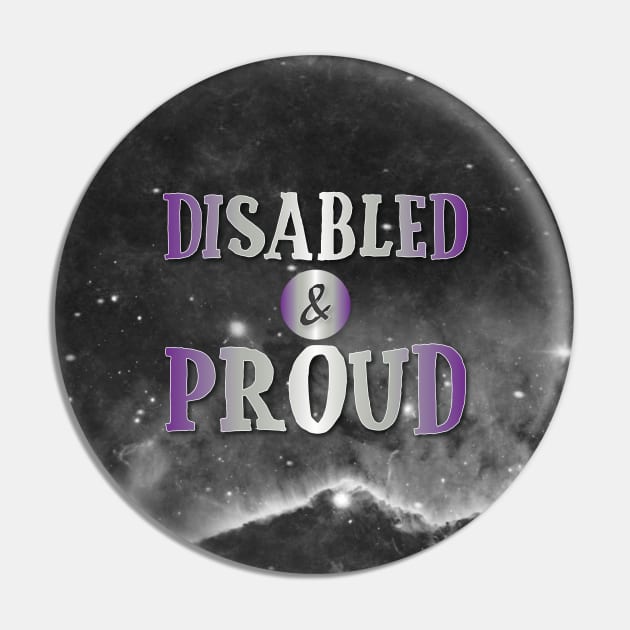 Disabled and Proud: Graysexual Pin by SarahCateCreations