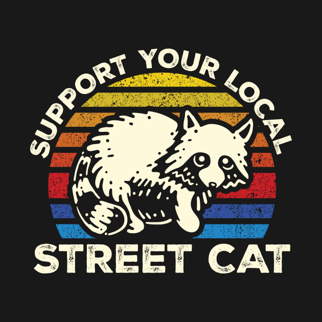 Support You Local Street Cat by Cybord Design