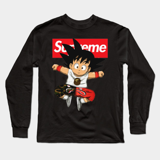 supreme goku t shirt