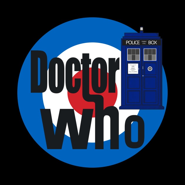 Doctor Who! (Black) by Baldr_H