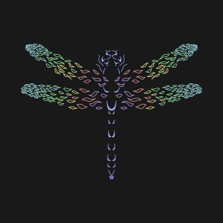 Rainbow Dragonfly T-Shirt