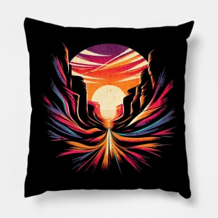 Antelope Canyon Design Pillow