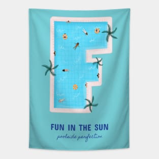 Fun in the sun poolside perfection Tapestry