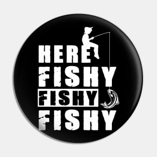 Funny Fishing Pin