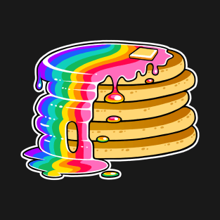 Gilbert Baker Pride Flag Pancakes LGBT T-Shirt