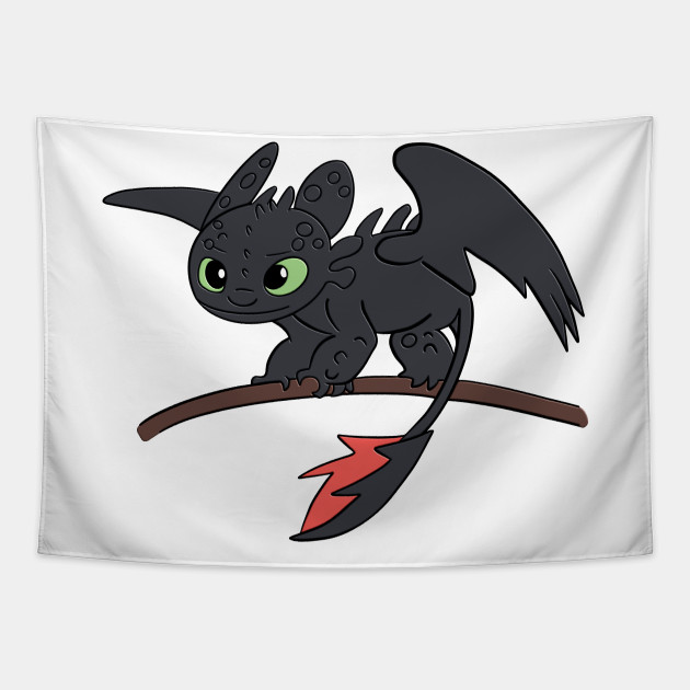 Dragon Toothless 3d How to train your dragon, chibi night ...