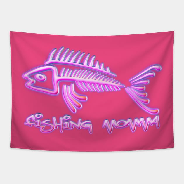 Fishing Momma Tapestry by Fisherbum
