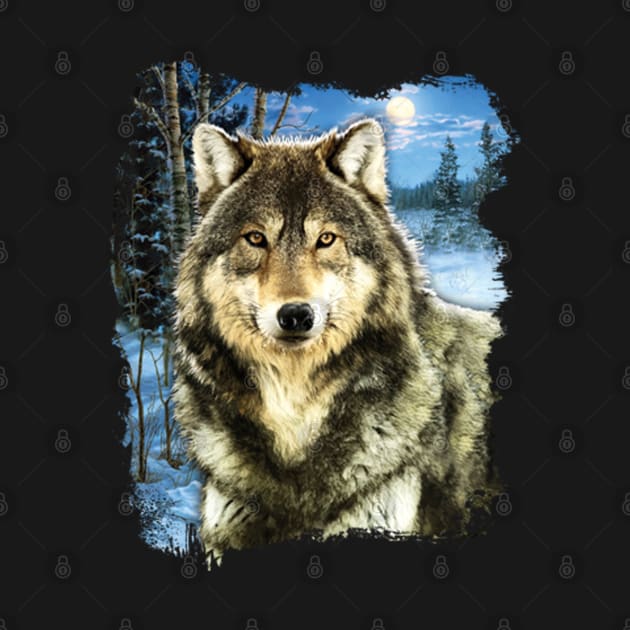 Winter Wolf by KA Creative Design