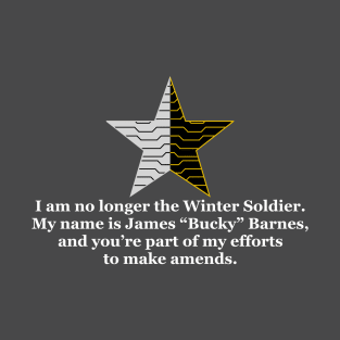 Bucky Barnes Quote T-Shirt