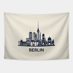 Berlin City Skyline, extended version Tapestry