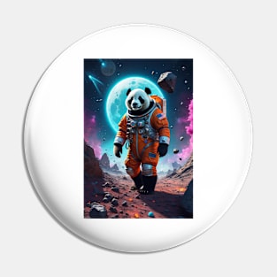 Interstellar Panda Journey Pin