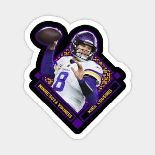 Kirk Cousins Diamond Sytyle Magnet