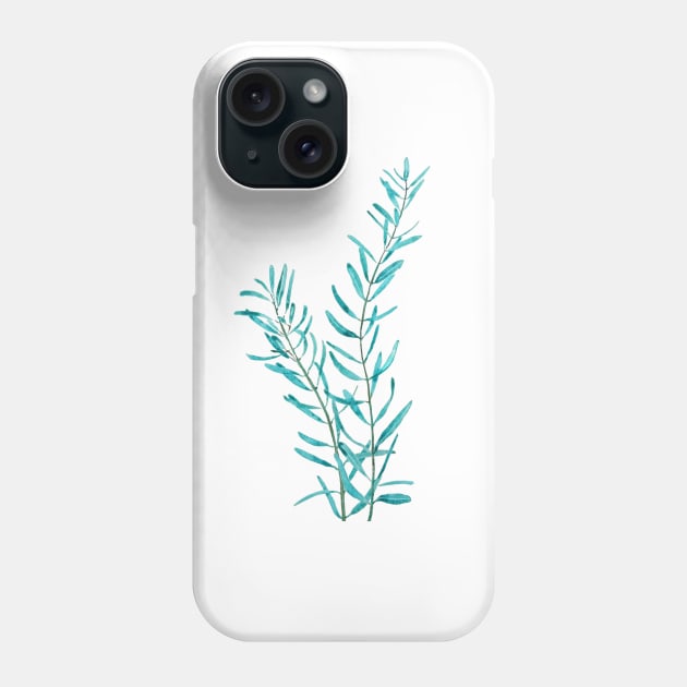 olive leaf Phone Case by colorandcolor
