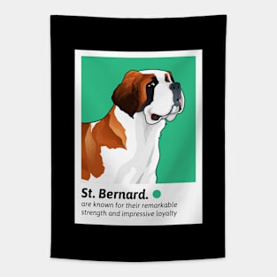 St. Bernard, St. Bernard Dog Lover, St. Bernard Lover Tapestry