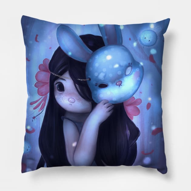 Bunny Pillow by selvagemqt
