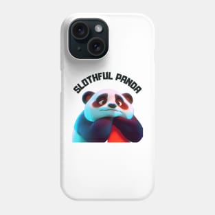 slothful panda Phone Case