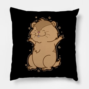 Lemming Rodent overconfidence Pillow