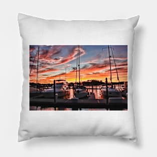 Broad Creek Sunset Pillow