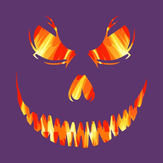 Scary Pumpkin Face Jack O Lantern Halloween Costume by Gtrx20