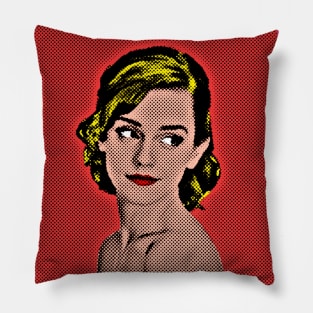 Emma Watson Andy Warhol Pop Art Pillow