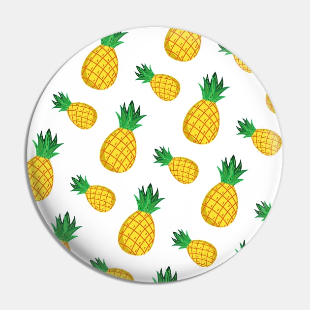 Pineapple Pin by Pattern Art